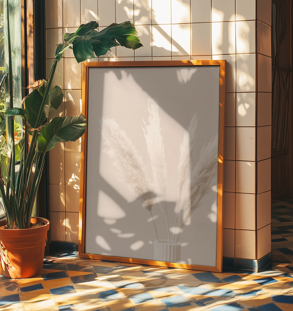 Pampas Grass Beige 05 | Poster