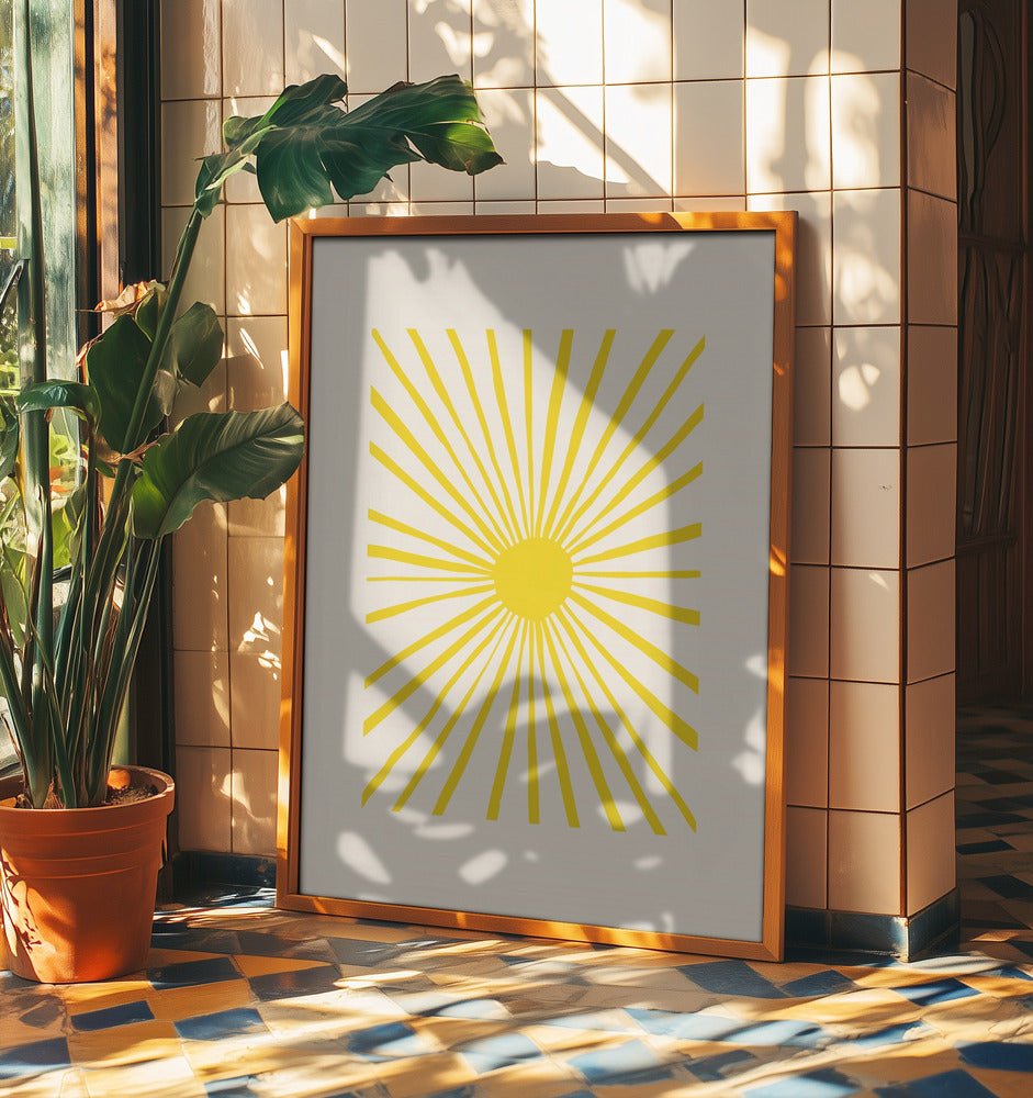Die Sonne | Poster - Kunstdruck