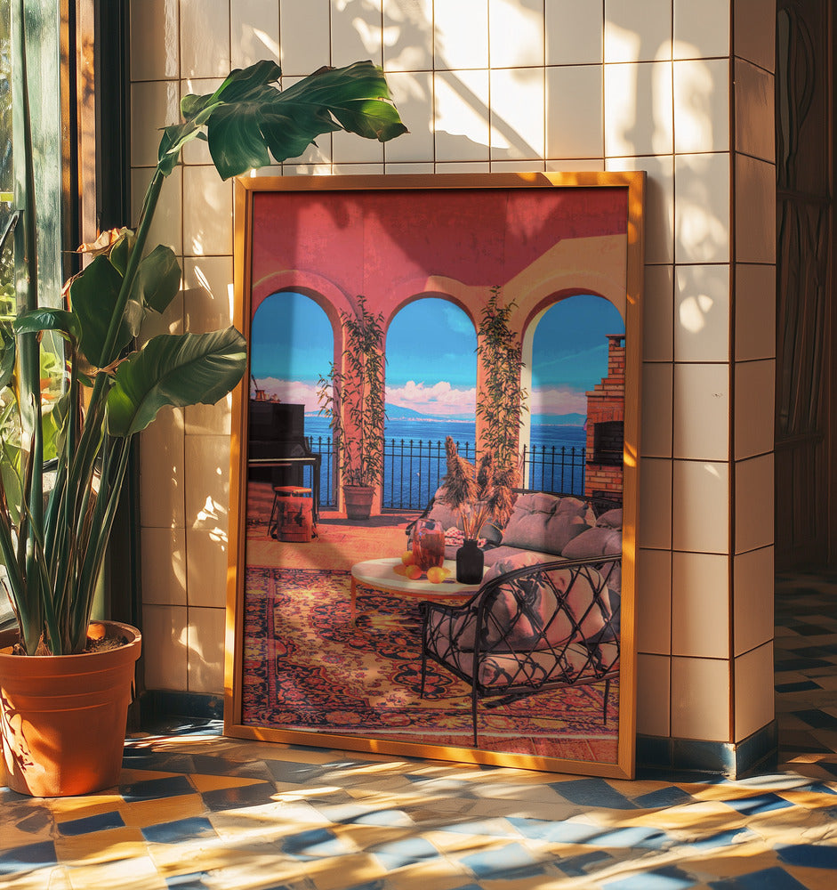 Terraza del piano | Posters - Impresiones de Arte