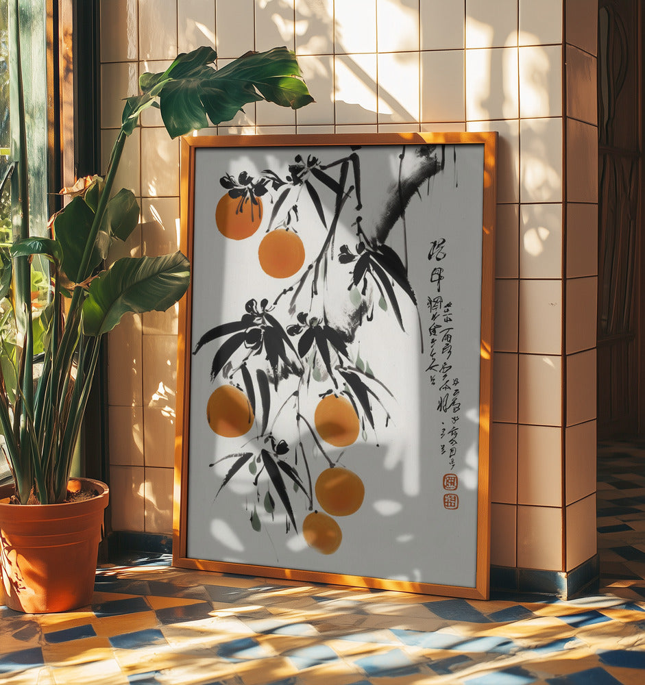 Japanska apelsiner | Poster