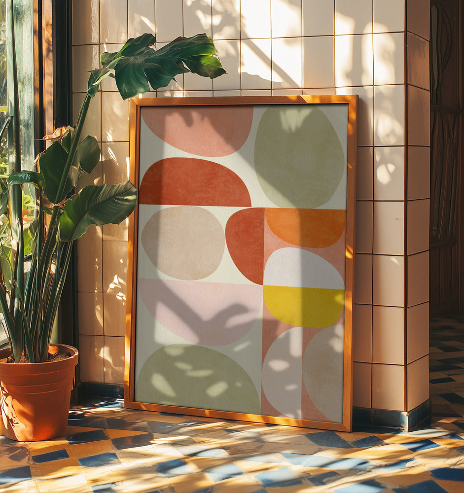 Pastellgeometrie | Poster