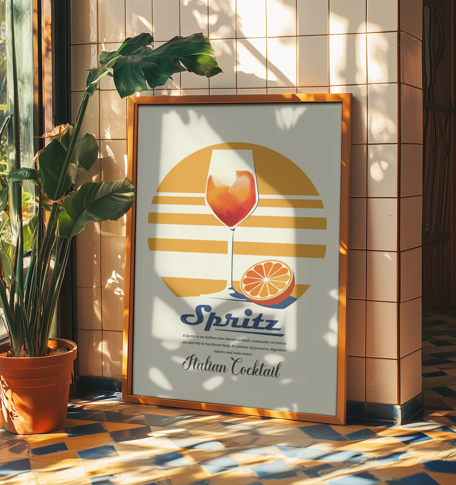Spritz-kesäprintti | Julisteet - Taidevedokset
