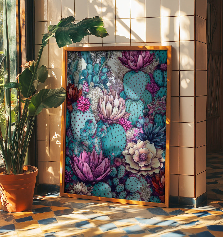 Succulents and cactus 11 | Poster