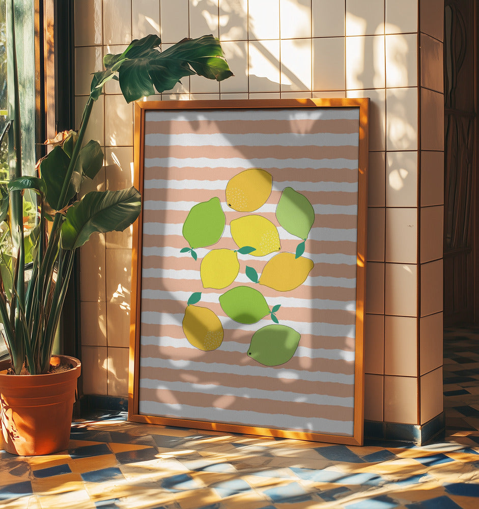 Sitrusmengde | Plakater - Kunsttrykk