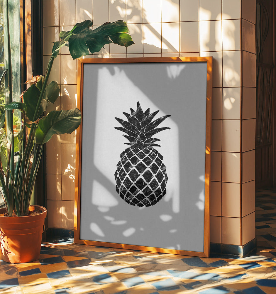 Marmor Ananas | Plakater - Kunsttryk