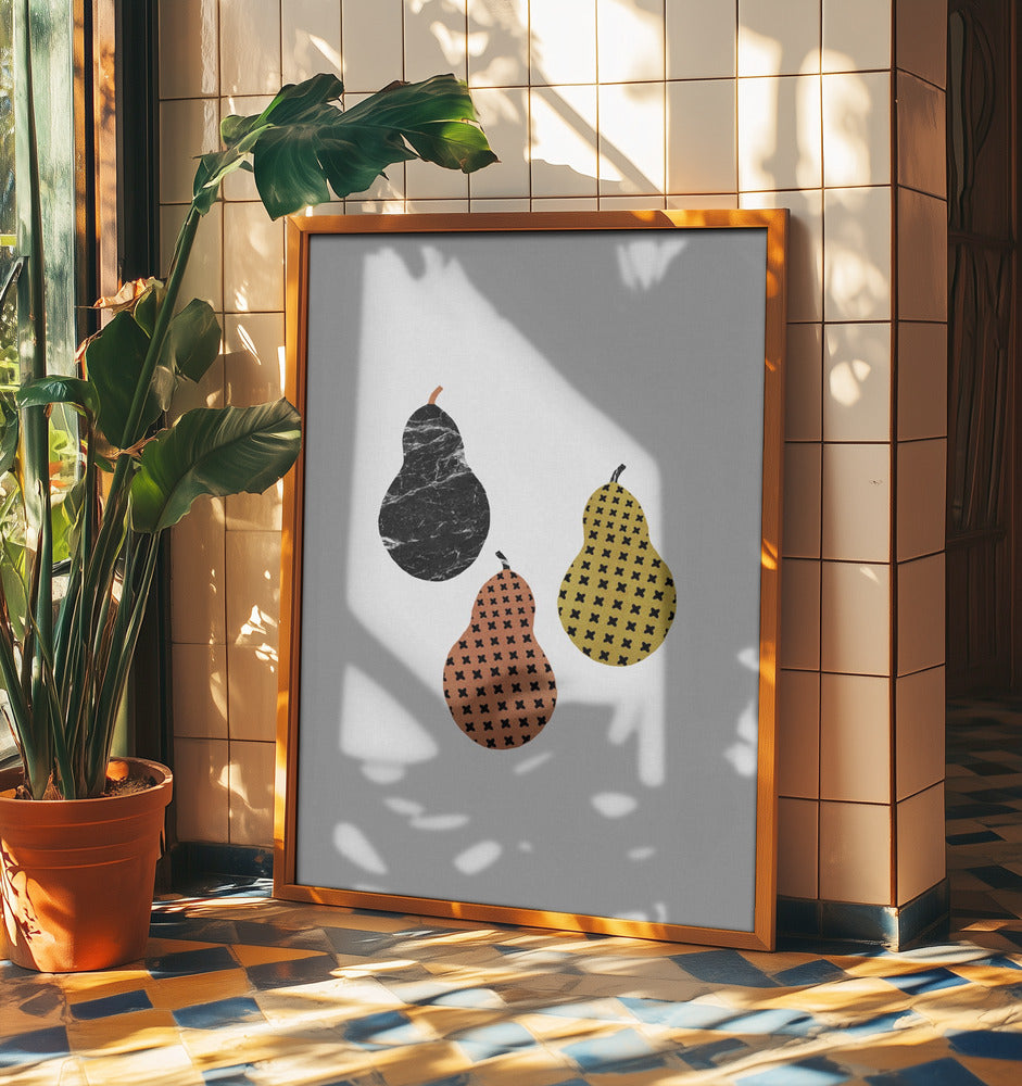 Scandi Pears | Poster