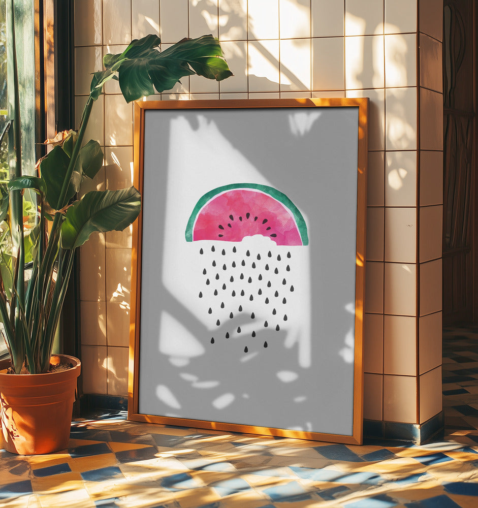 Vattenmelonregn | Poster