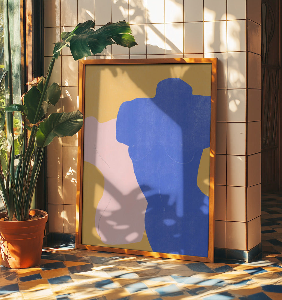 Colorful Torso Silhouettes | Poster