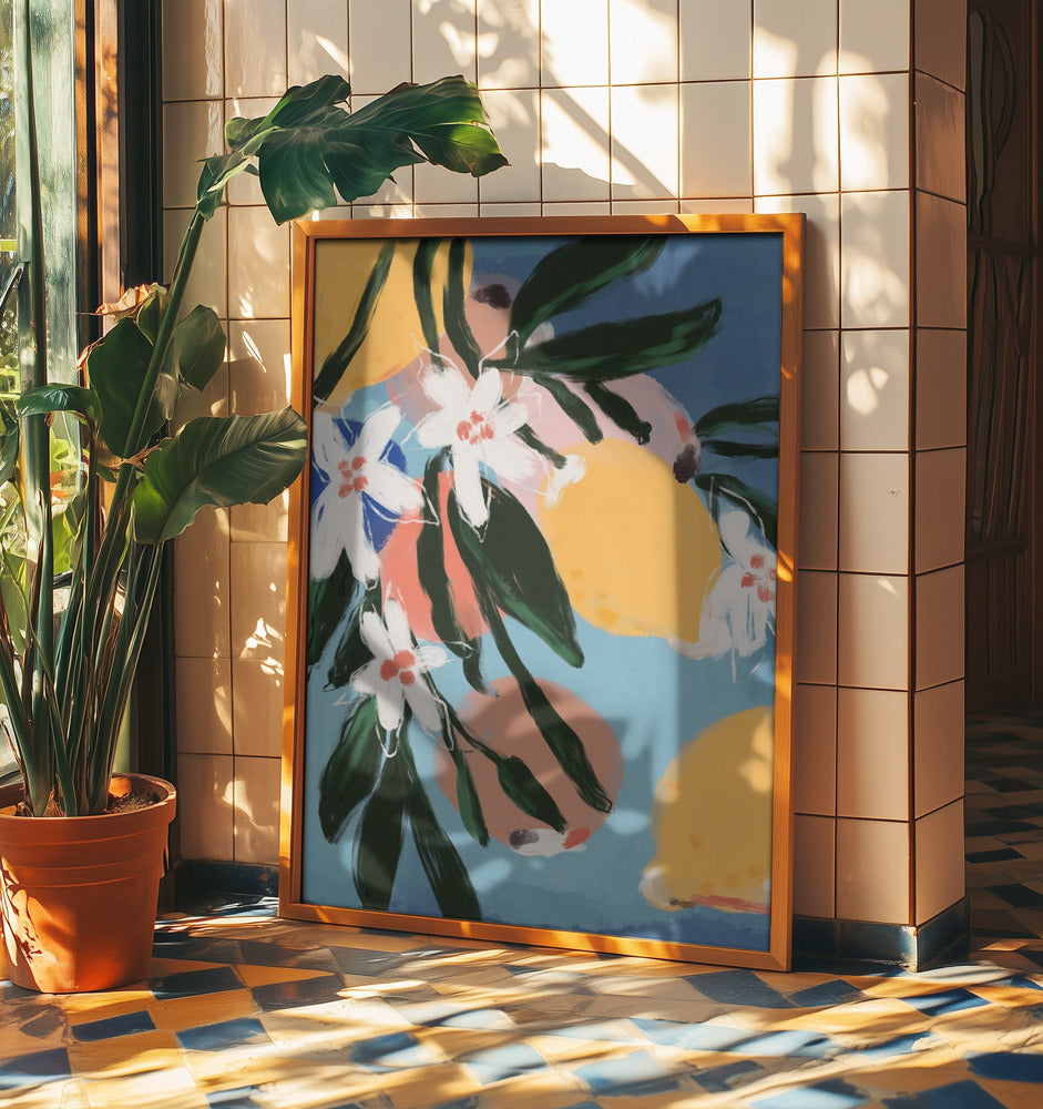 Lemon Blossom Breeze | Poster