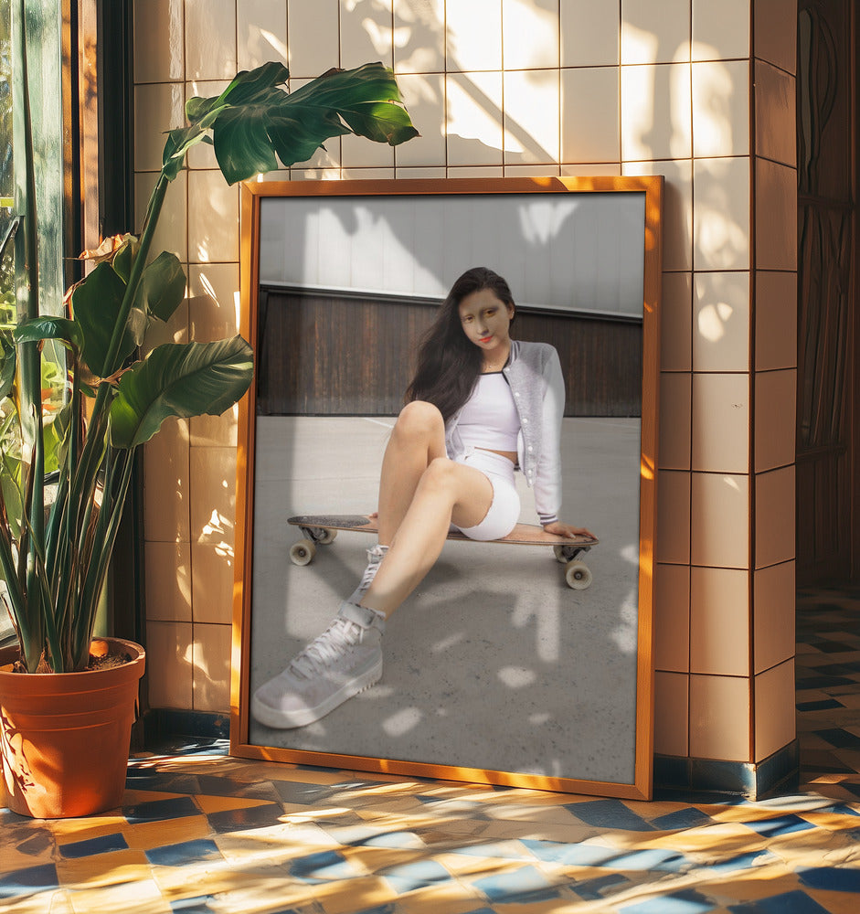 Skater Monalisa | Poster