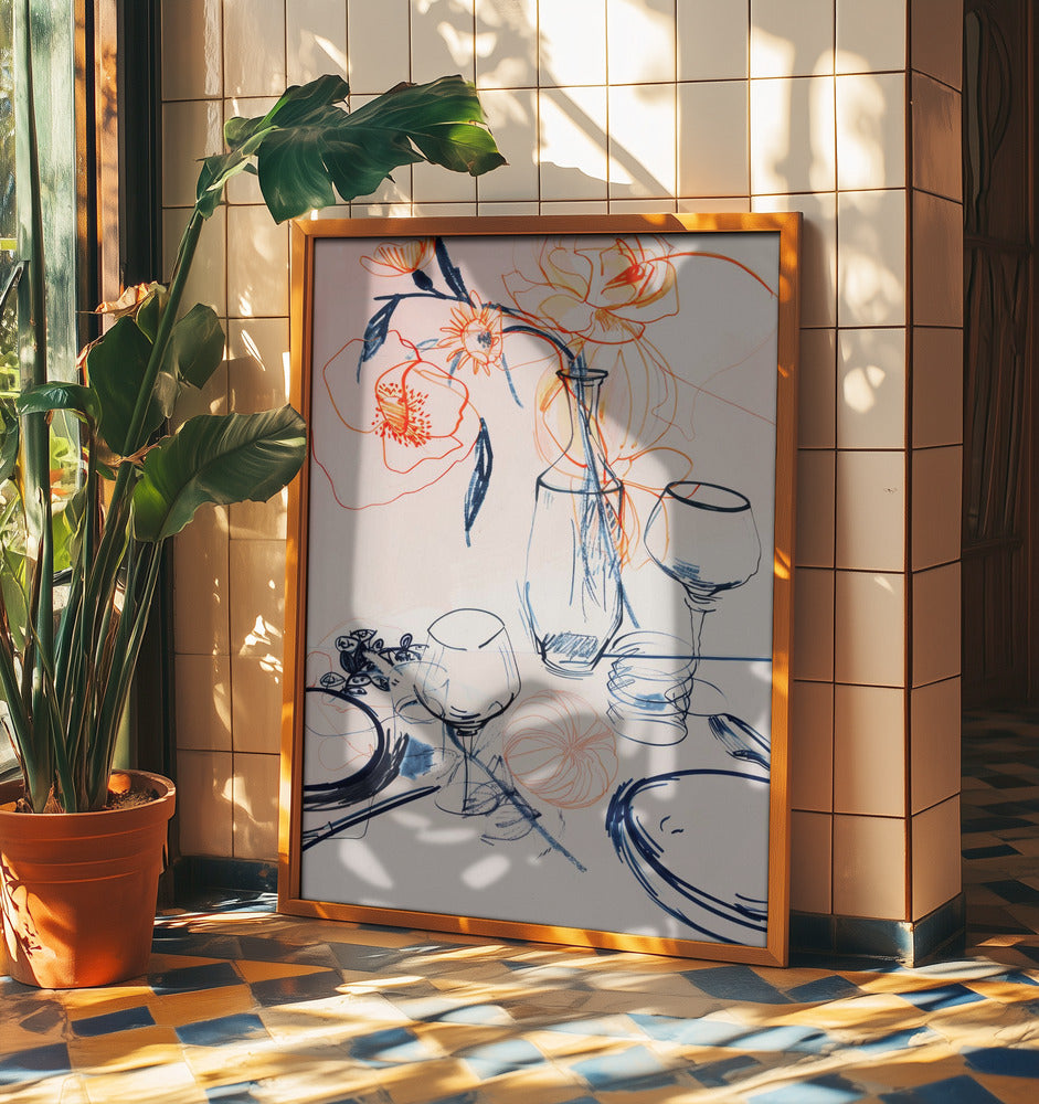 Floral Still-Life | Poster