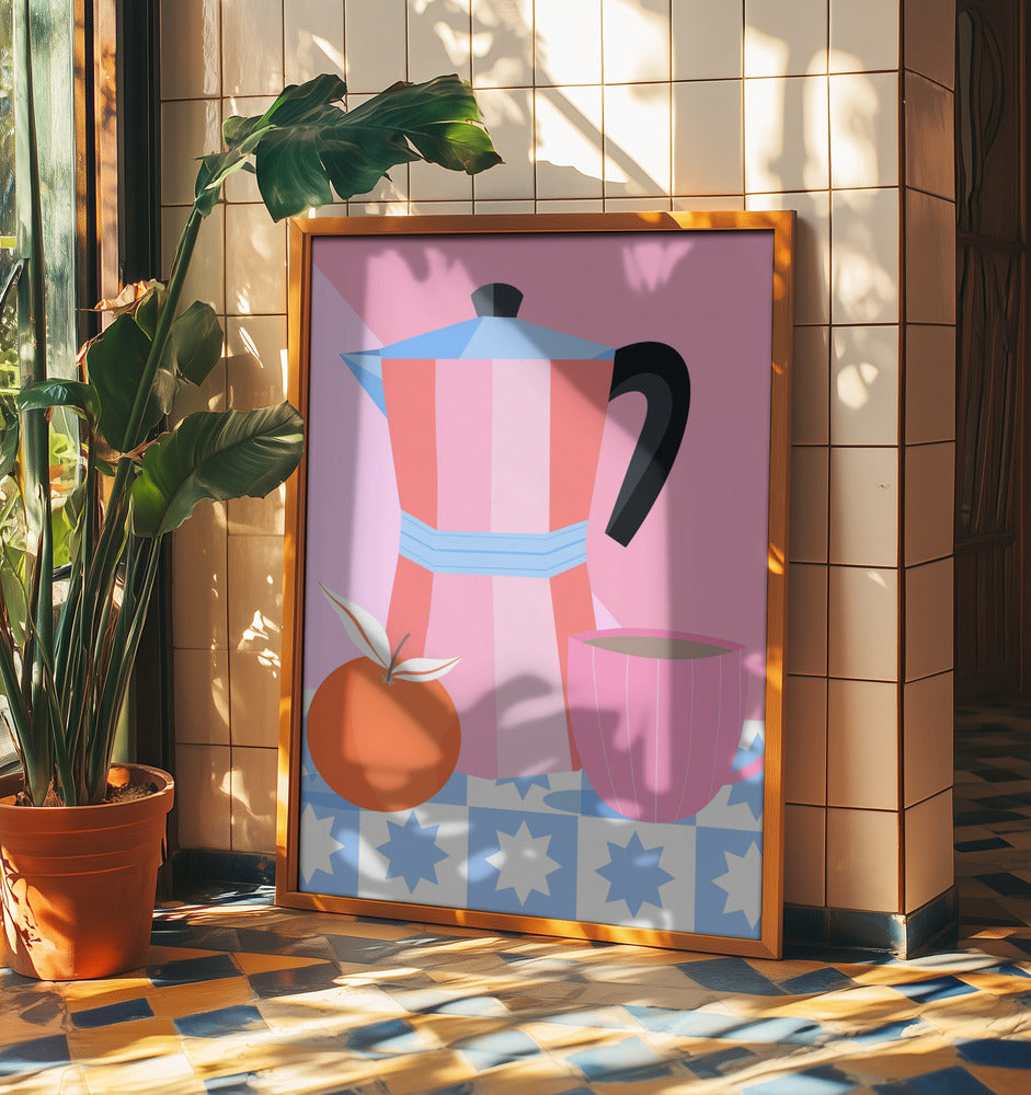 Still Life with Moka Pot | Poster