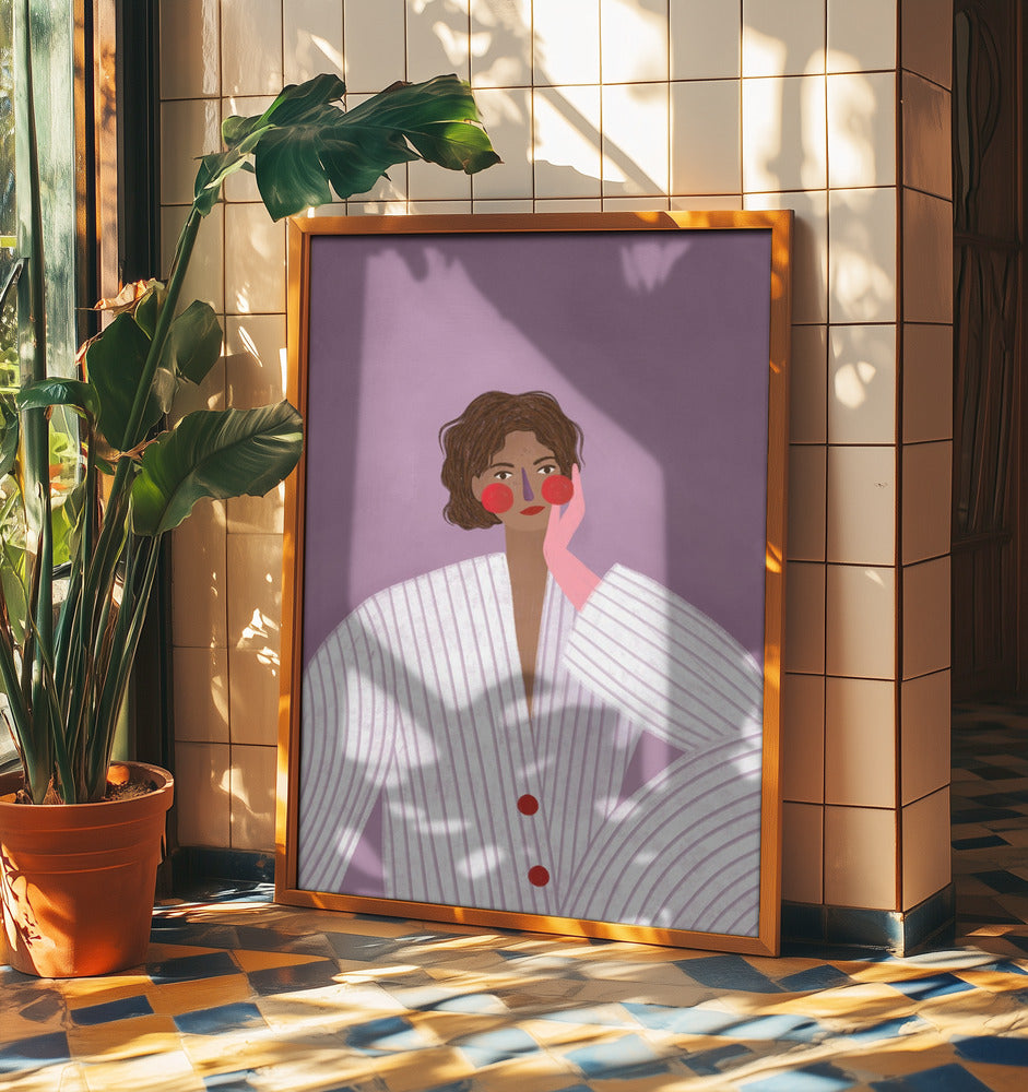 The Woman With the Pink Glove | Poster