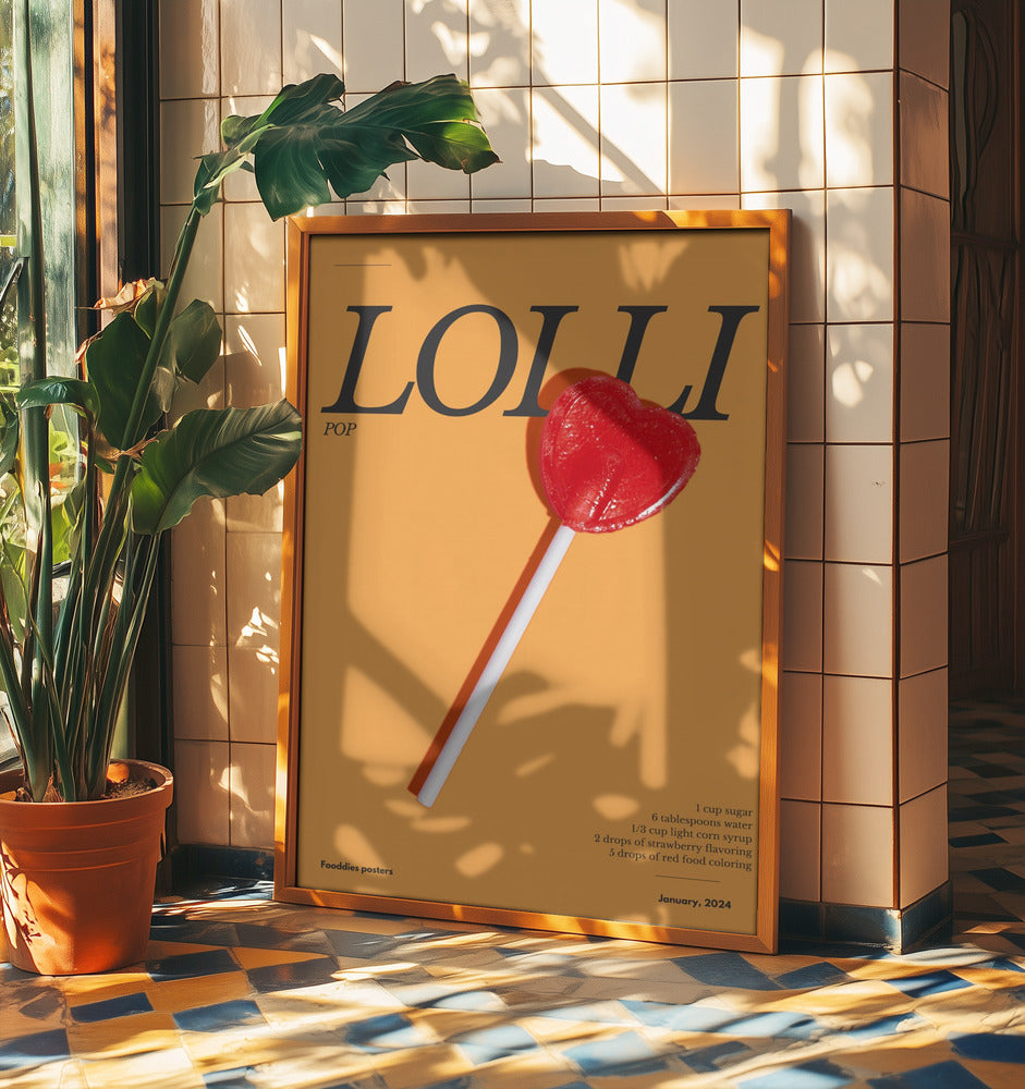 Heart Lollipop | Poster