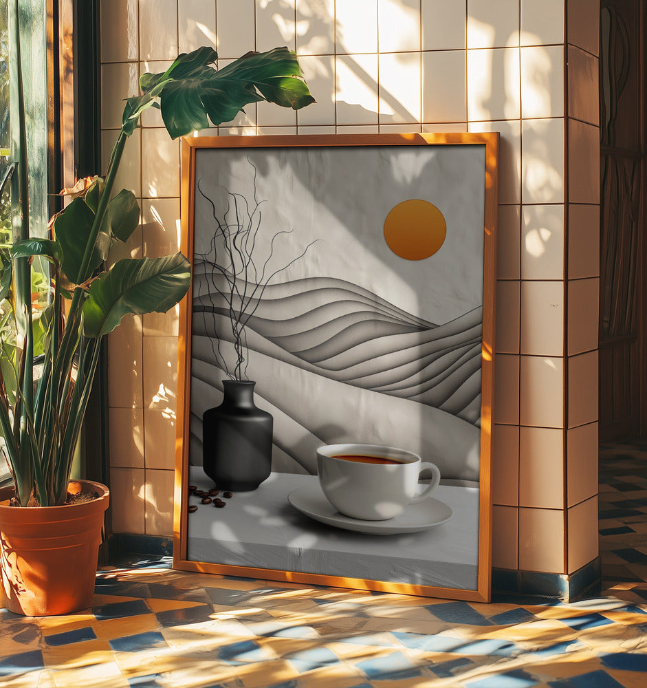 I Love Coffee Food Illustration Art (11) | Poster