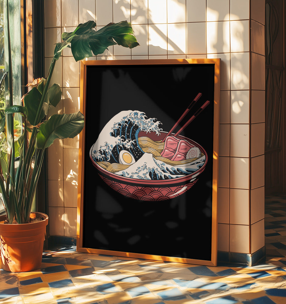 Great Ramen Wave | Poster