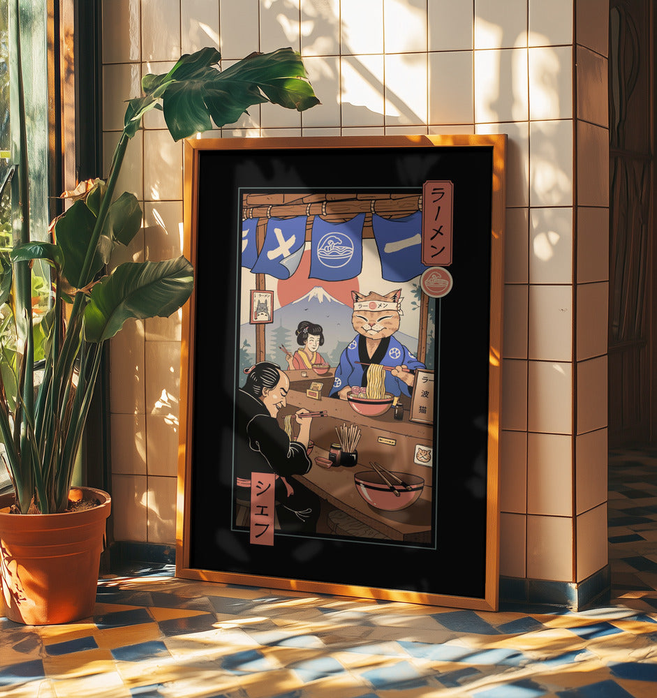 Ramen Meowster | Poster