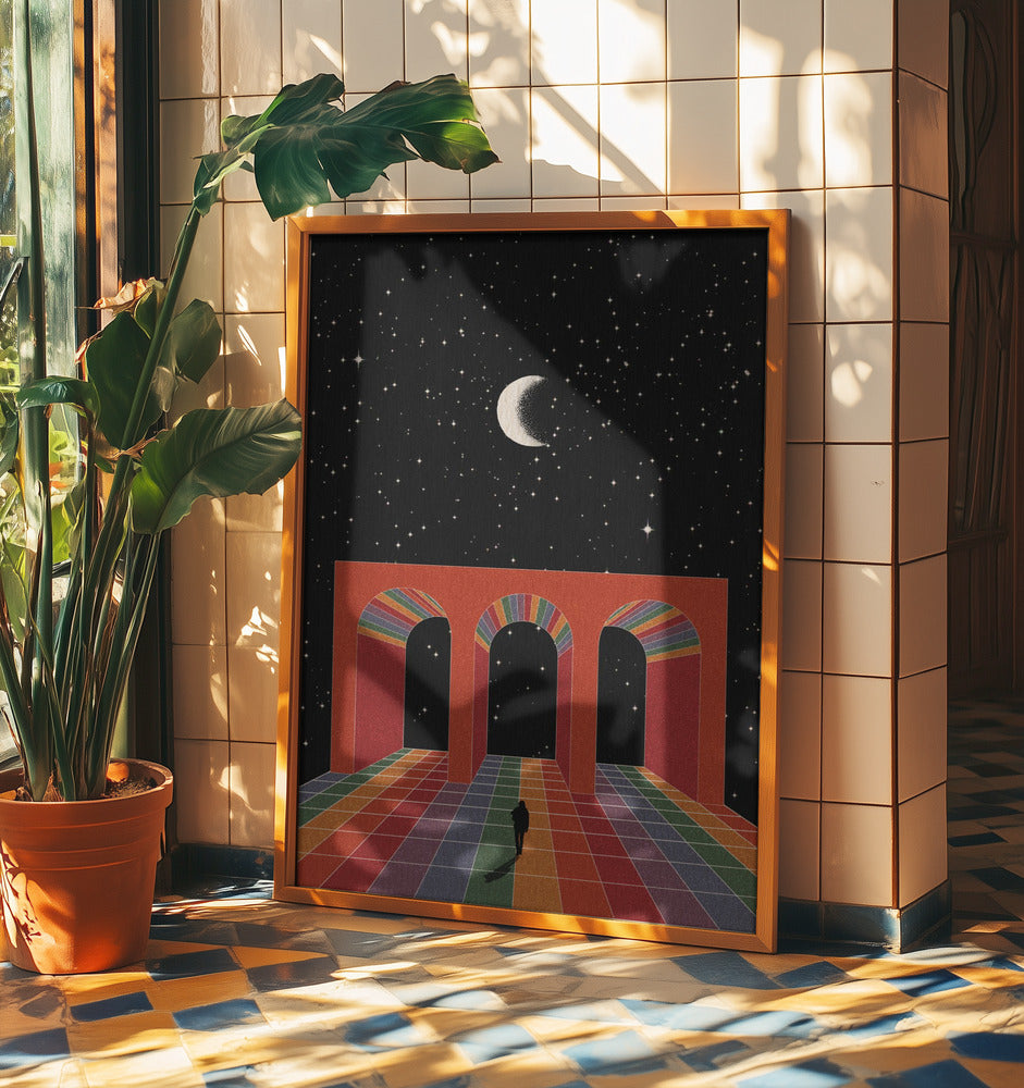 Arco del Triunfo en el Espacio | Posters - Impresiones de Arte