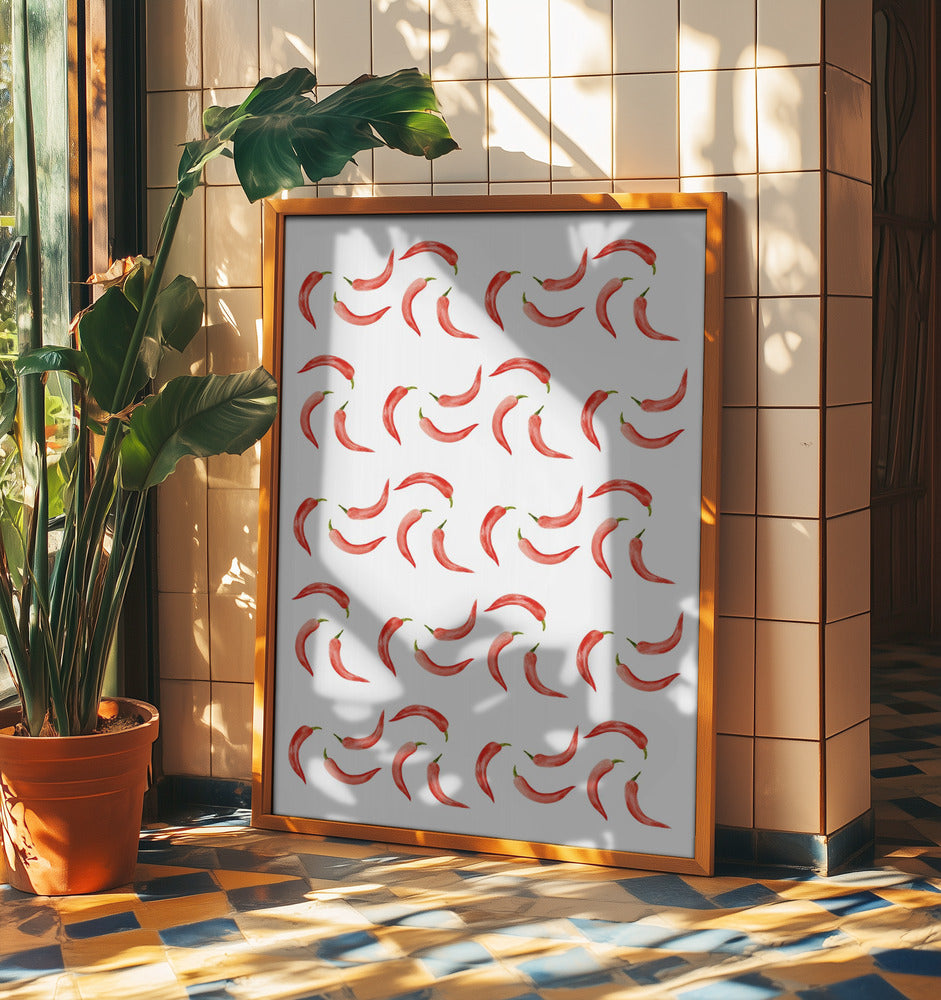 Chili Pattern | Poster