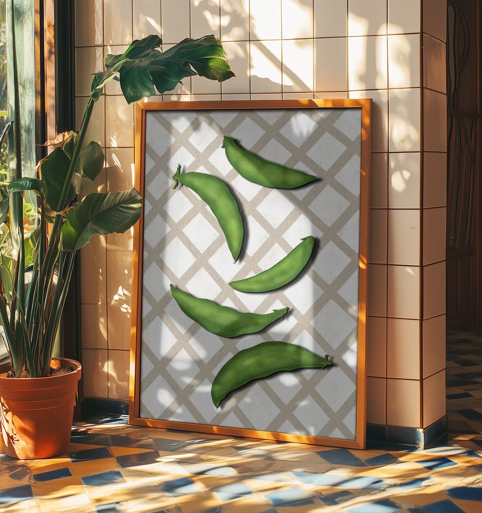 Sugar snap peas | Poster