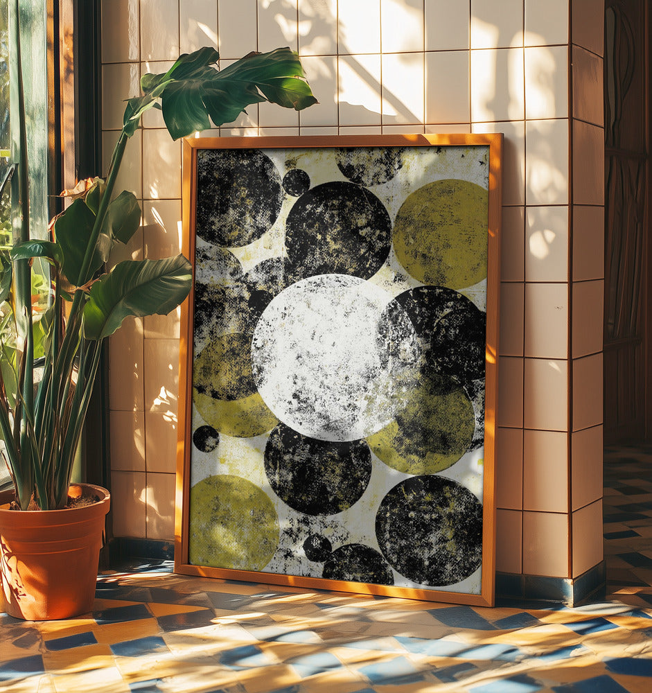 Textured Circles | Poster
