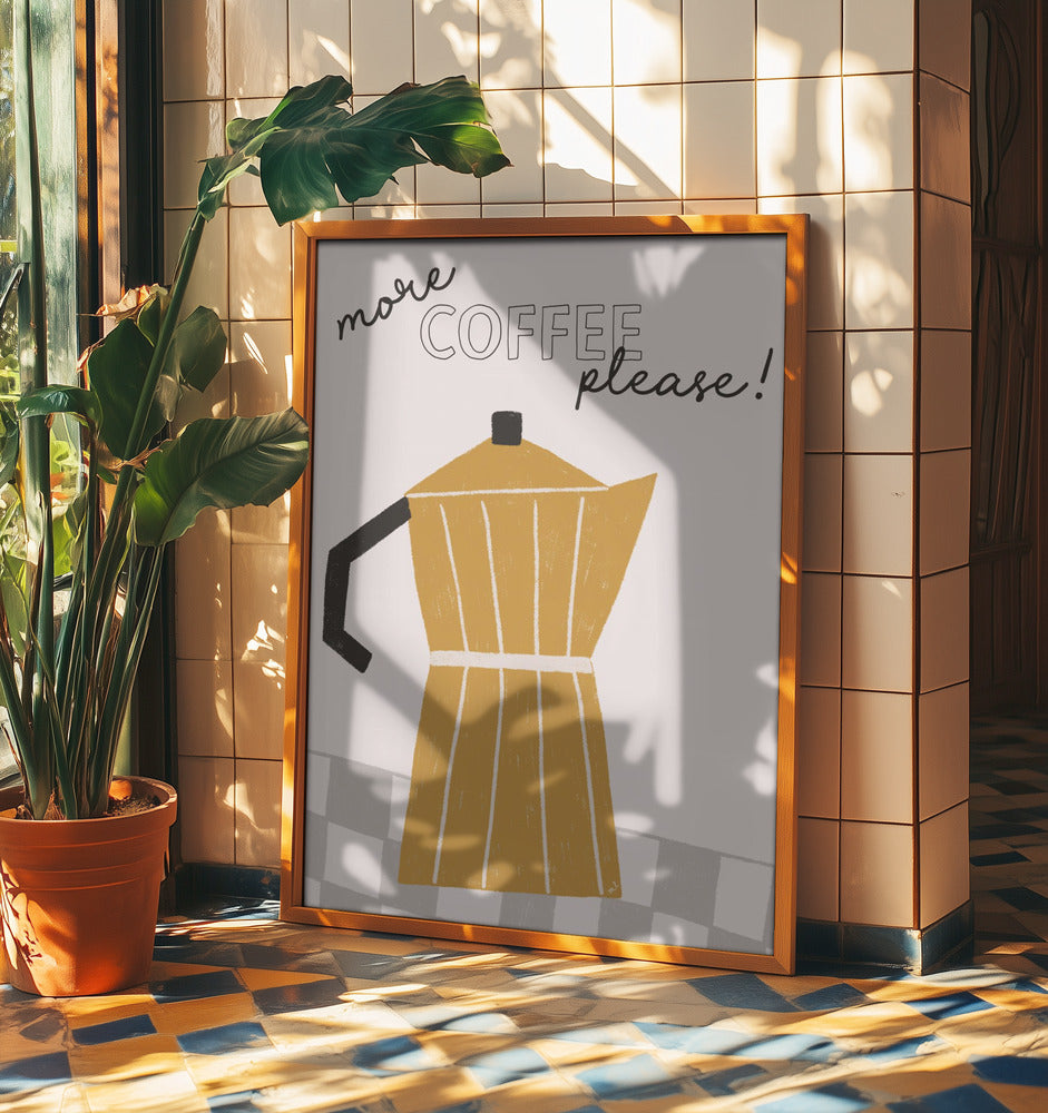 More Coffee | Poster