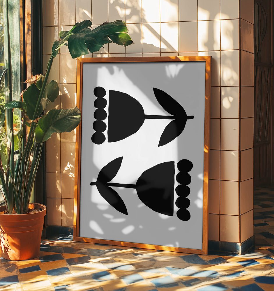 Symmetrical Blooms | Poster