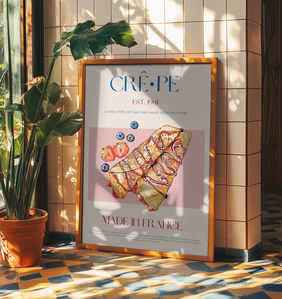 French Crepe Delight | Poster
