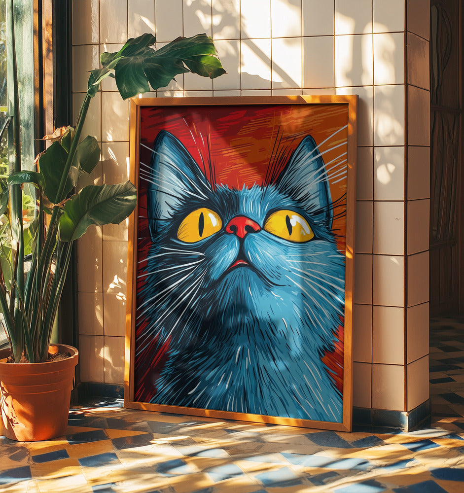 Katze Toby | Poster