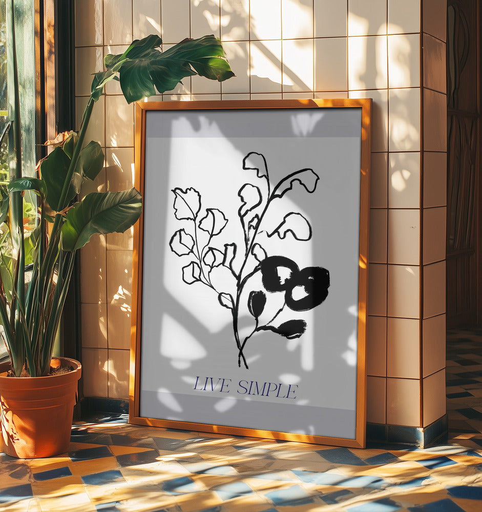 Simplicity Blooms | Poster