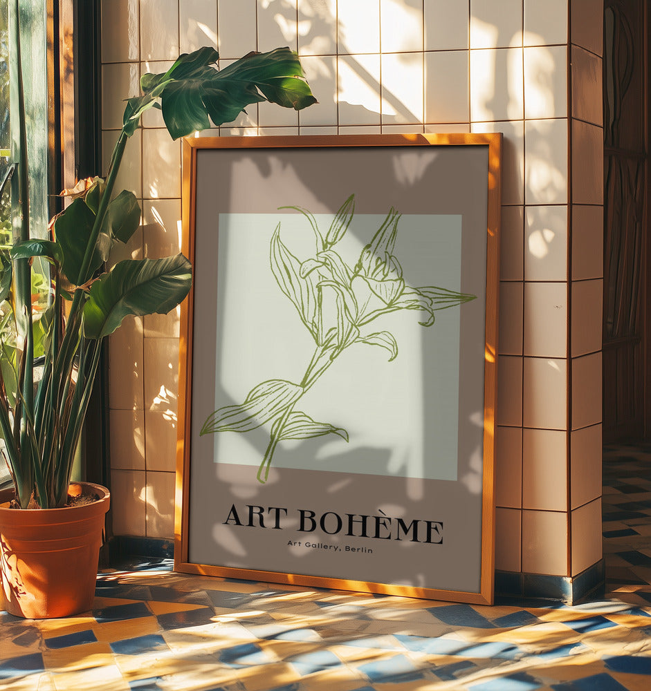 Leafy Elegance | Poster