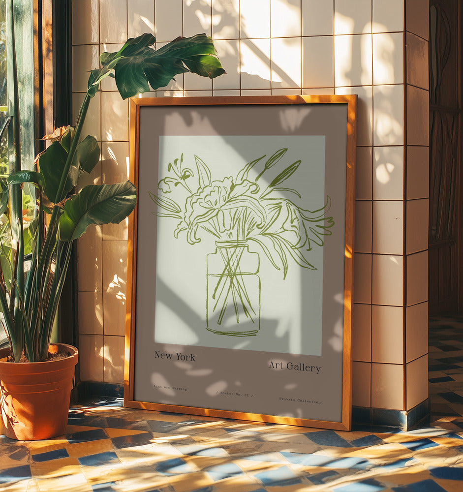 Vase of Blossoms | Poster