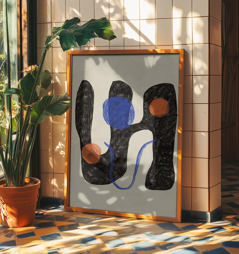 Rhythmic Shapes Dance | Poster