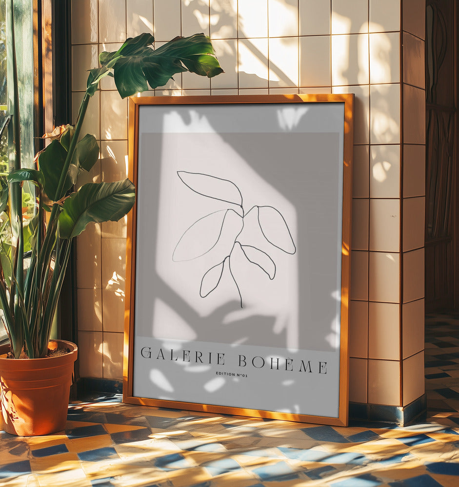 Minimalist Leaves | Poster