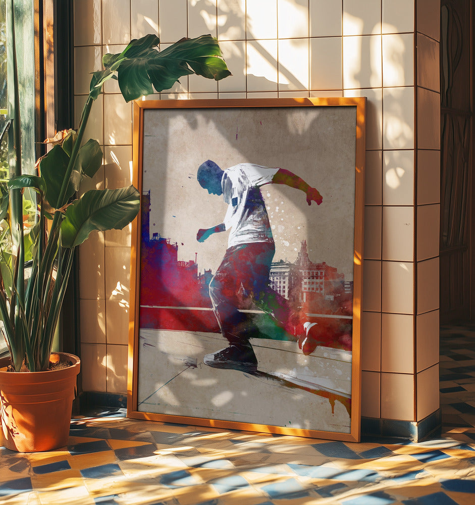 Sport Breakdancer art | Poster