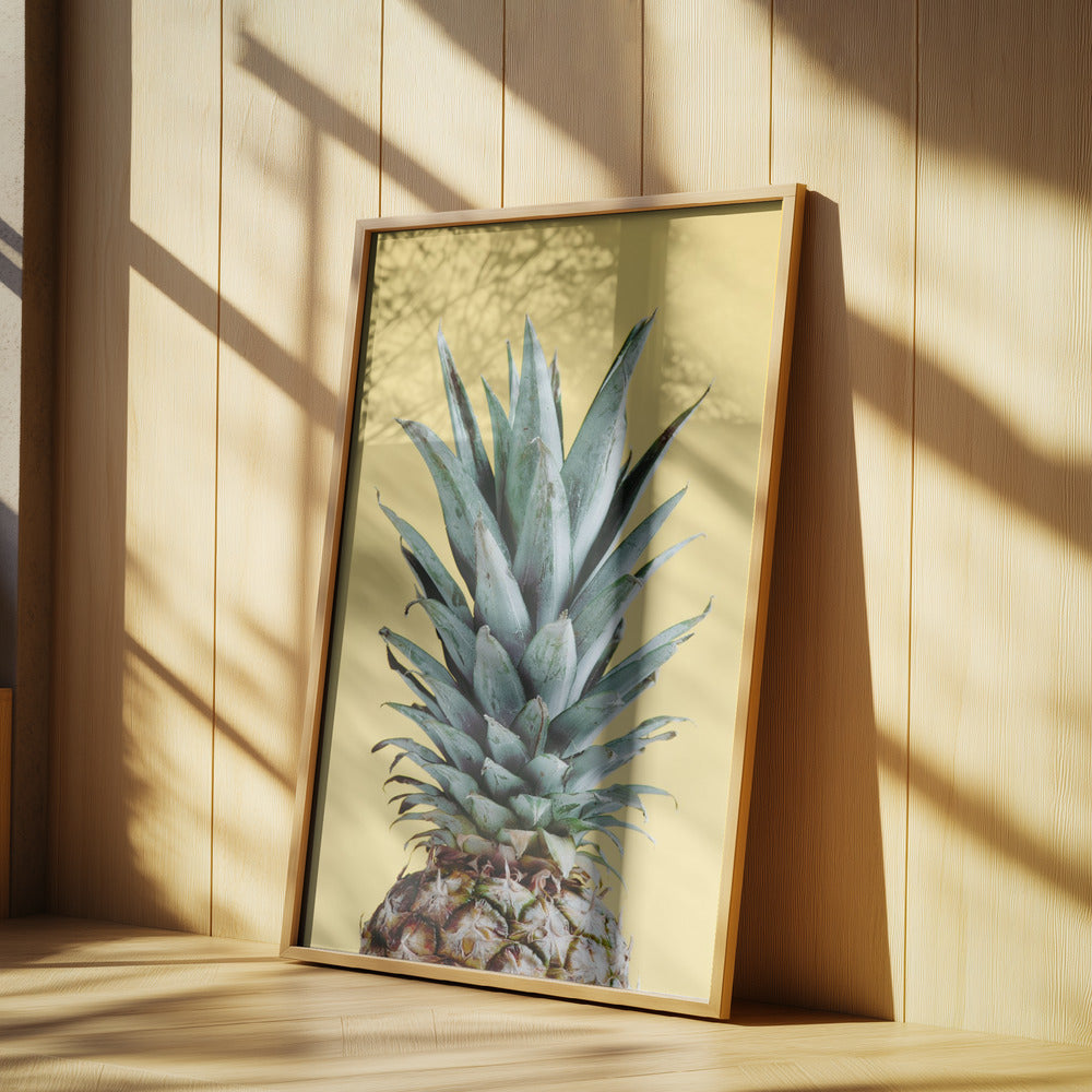 Ananas Keltainen 03 | Julisteet - Taidevedokset
