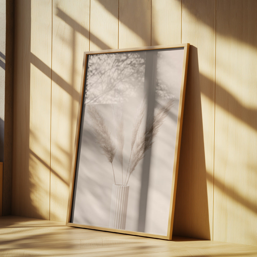 Pampas Grass Beige 09 | Poster