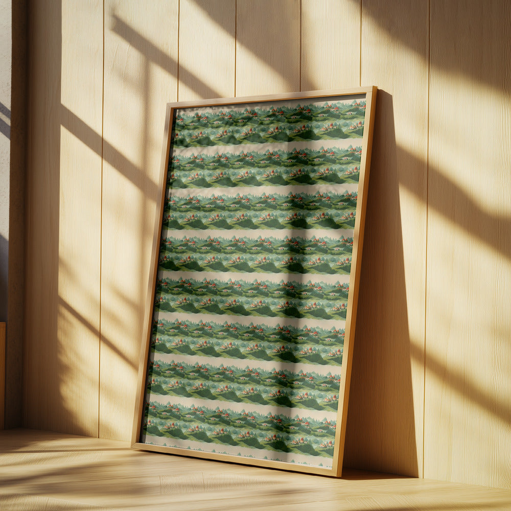Endless Green Hills | Poster