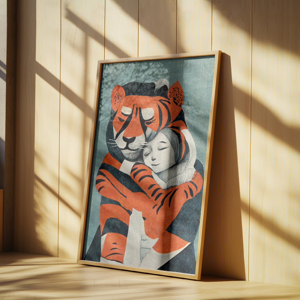 Tiger's Embrace | Poster
