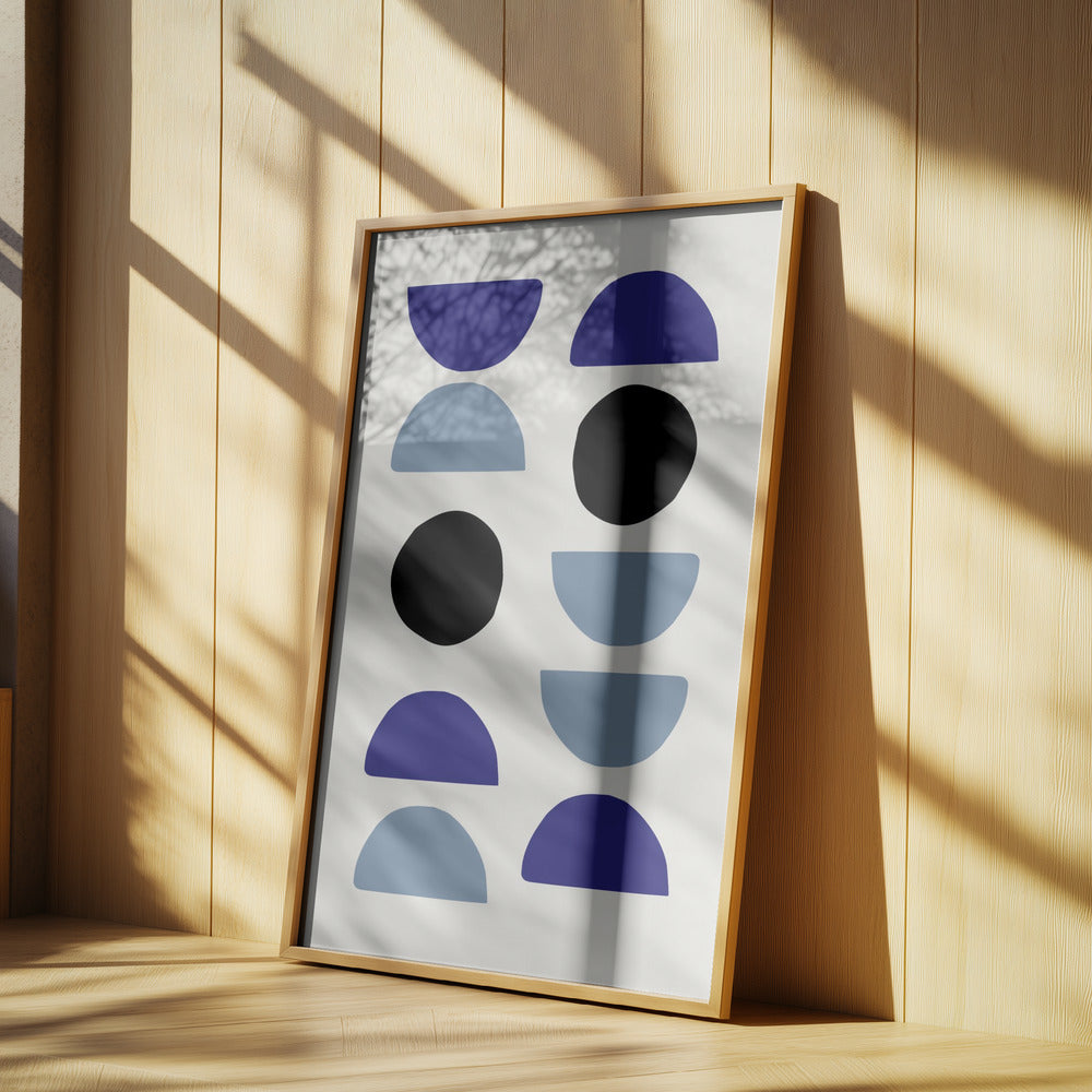Blue Shapes 2 | Poster
