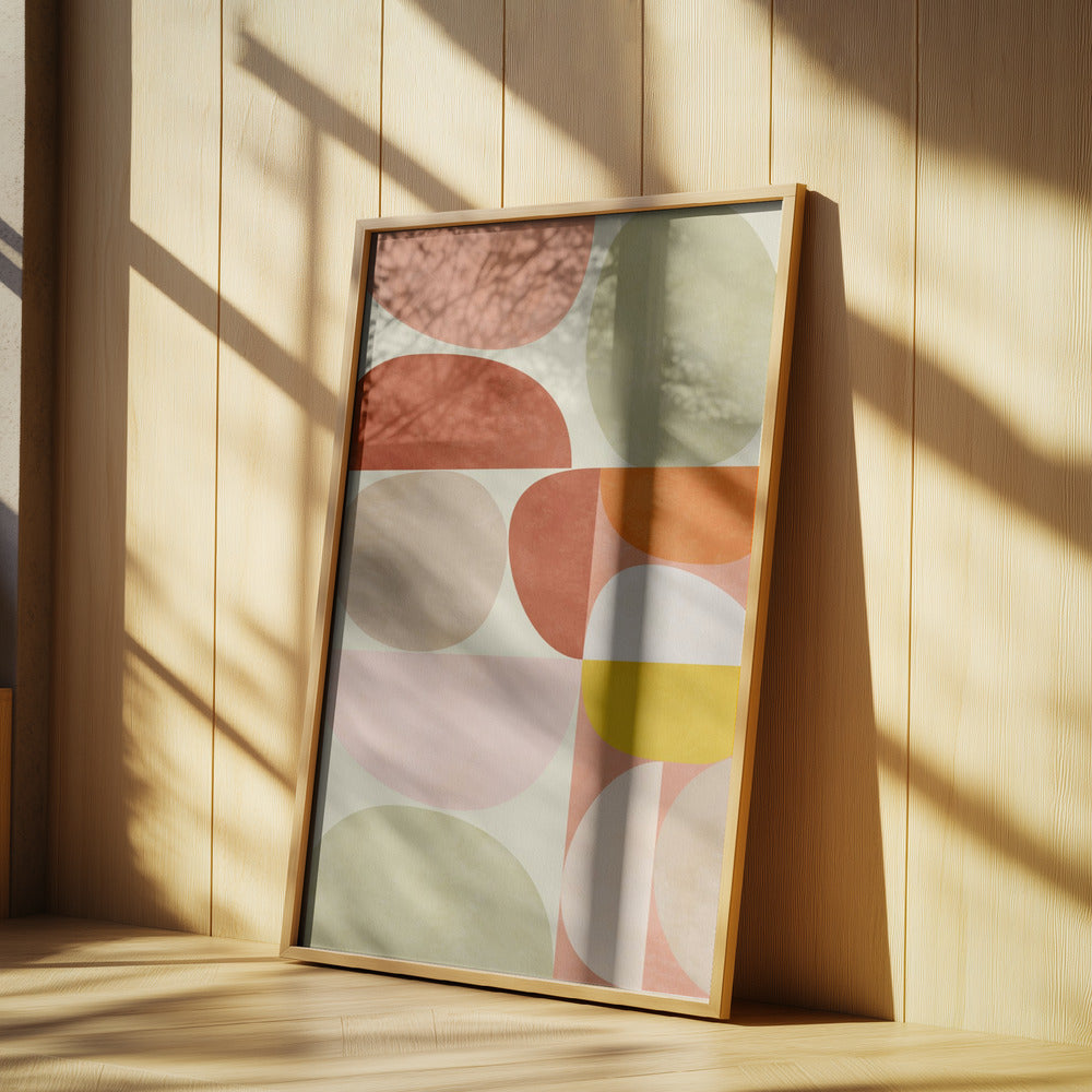 Pastellgeometrie | Poster