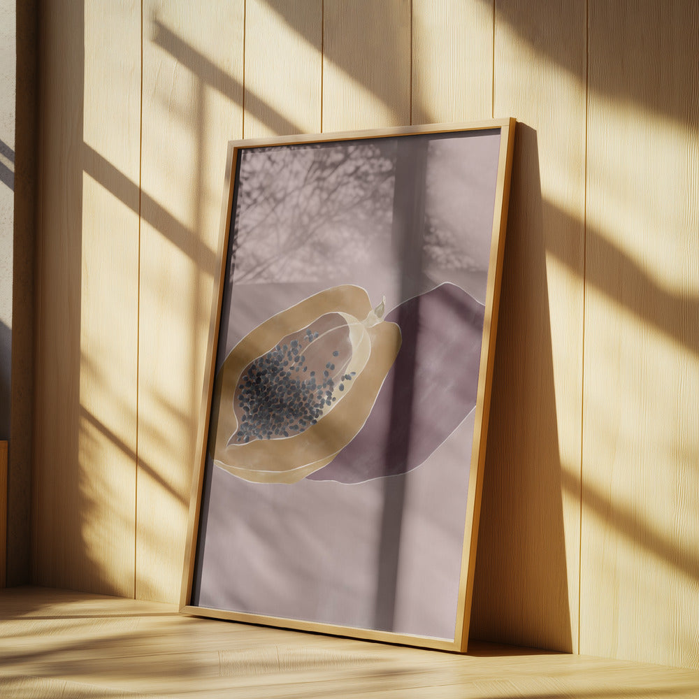 Papaya | Plakater - Kunsttrykk