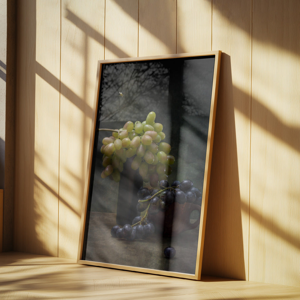 Nature morte avec des raisins et une abeille | Posters - Affiche Artistique