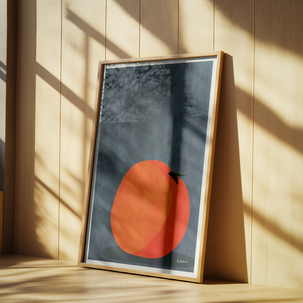 Calmly Sleeping Apple | Poster