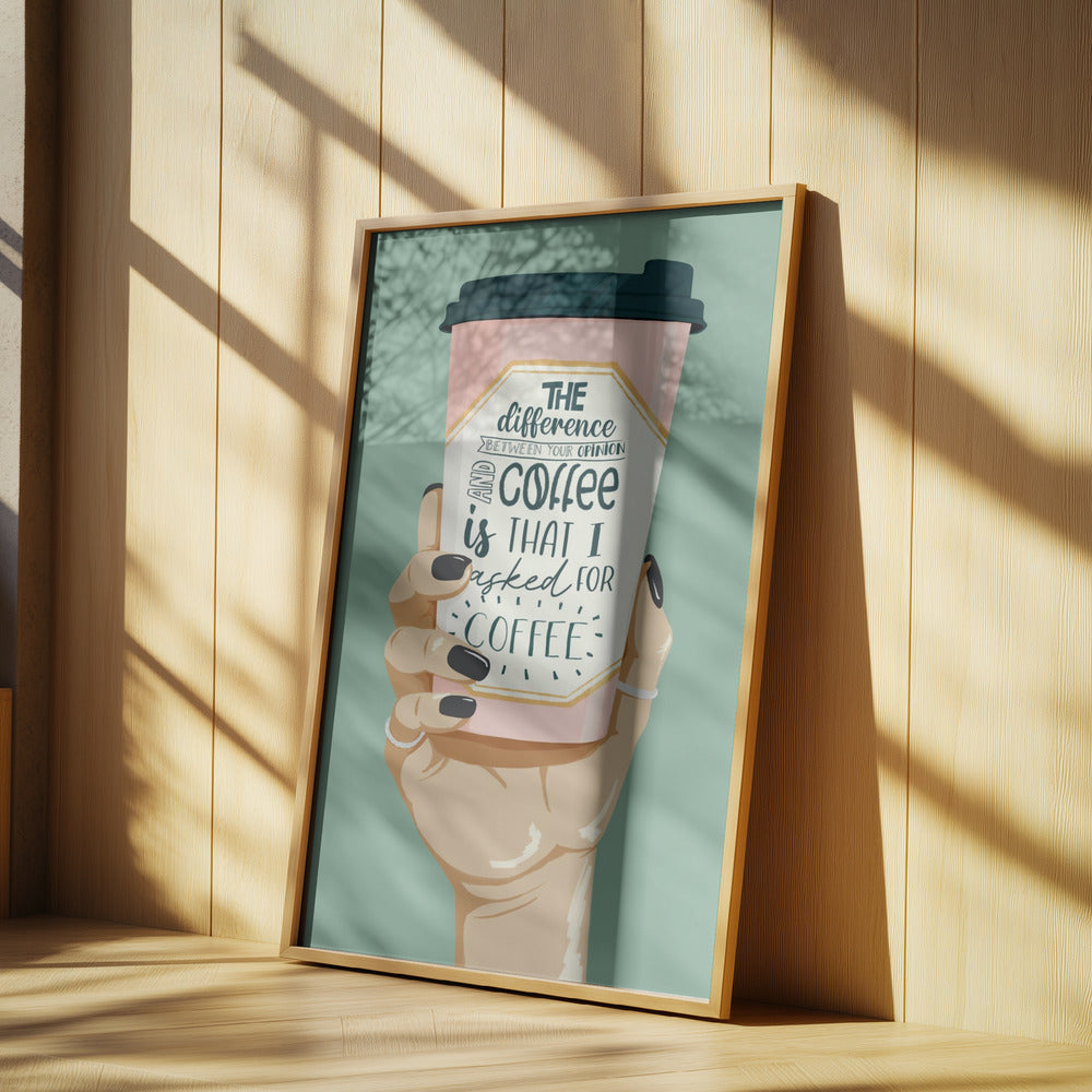 Asked for Coffee | Poster