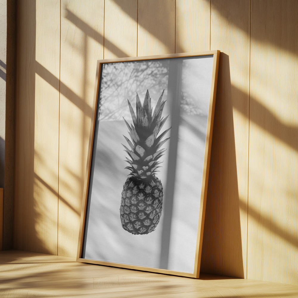 Ananas Svart & Vit | Poster