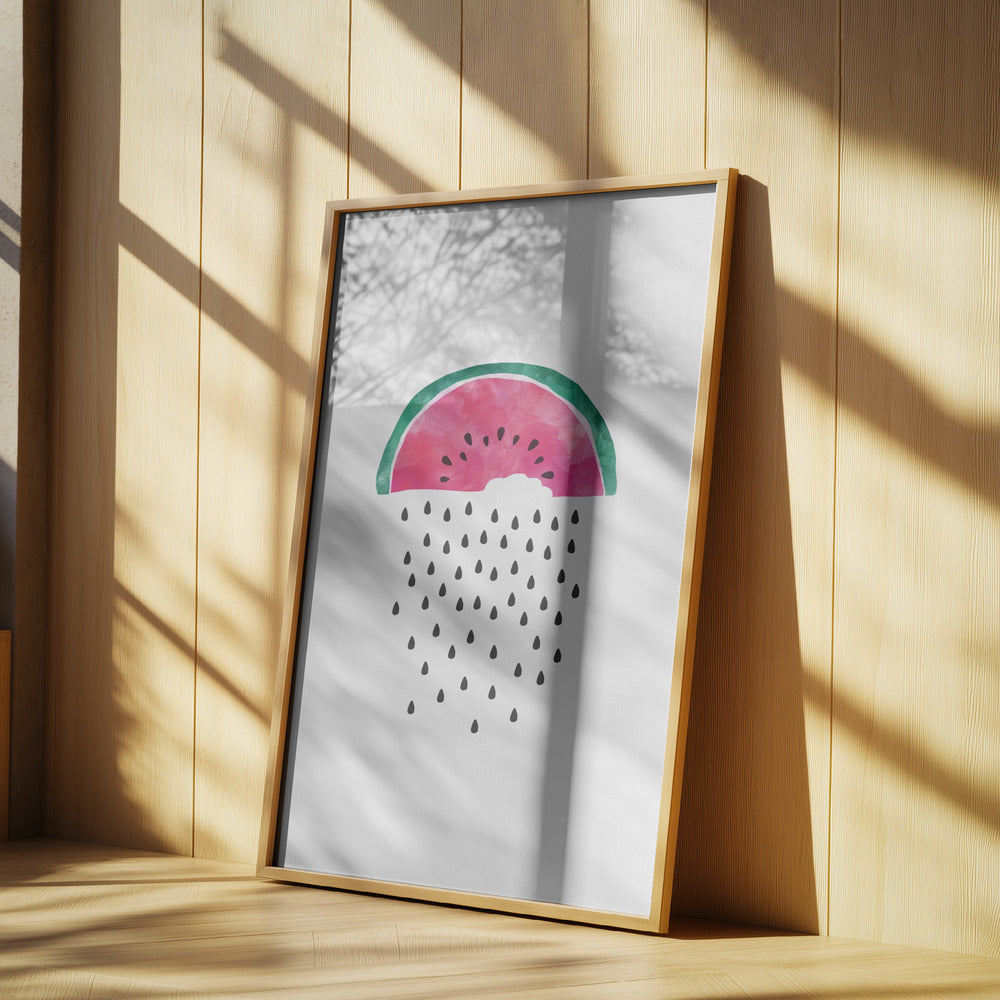 Vattenmelonregn | Poster