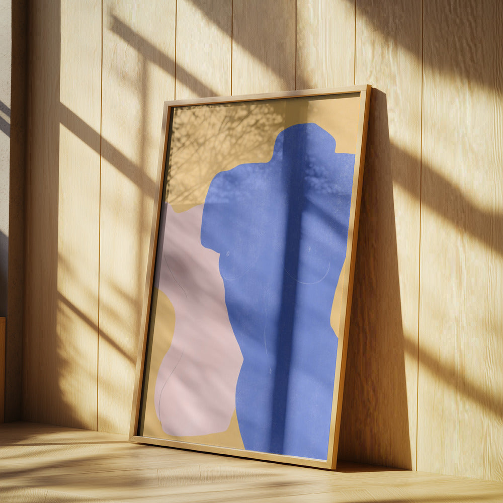 Colorful Torso Silhouettes | Poster