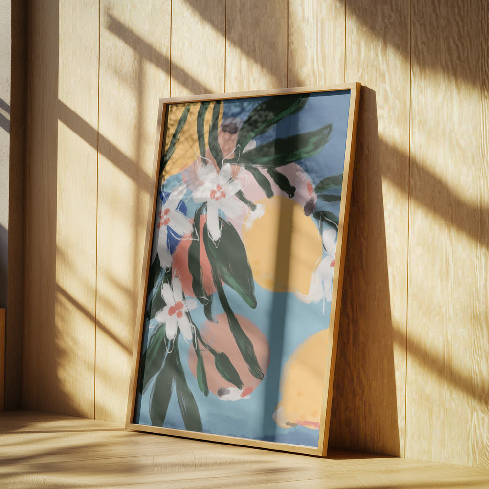Lemon Blossom Breeze | Poster