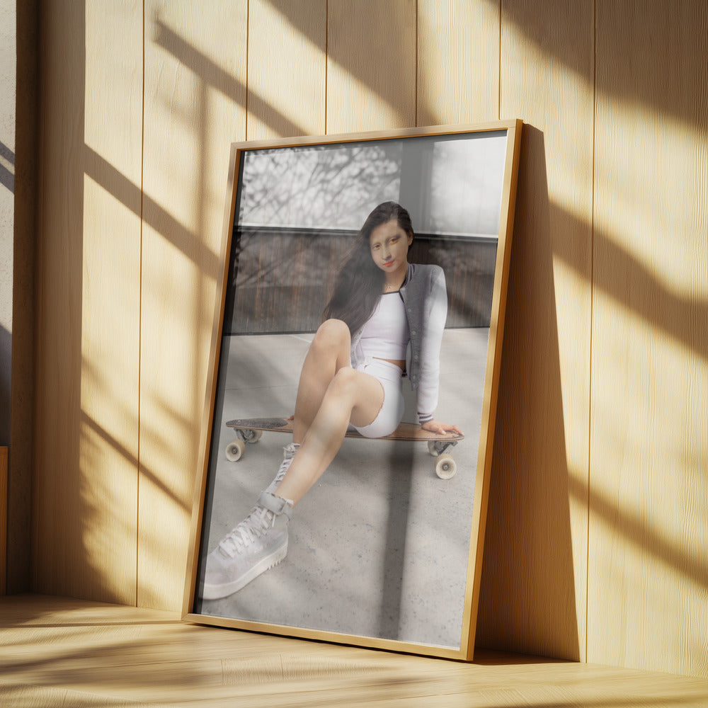 Skater Monalisa | Poster